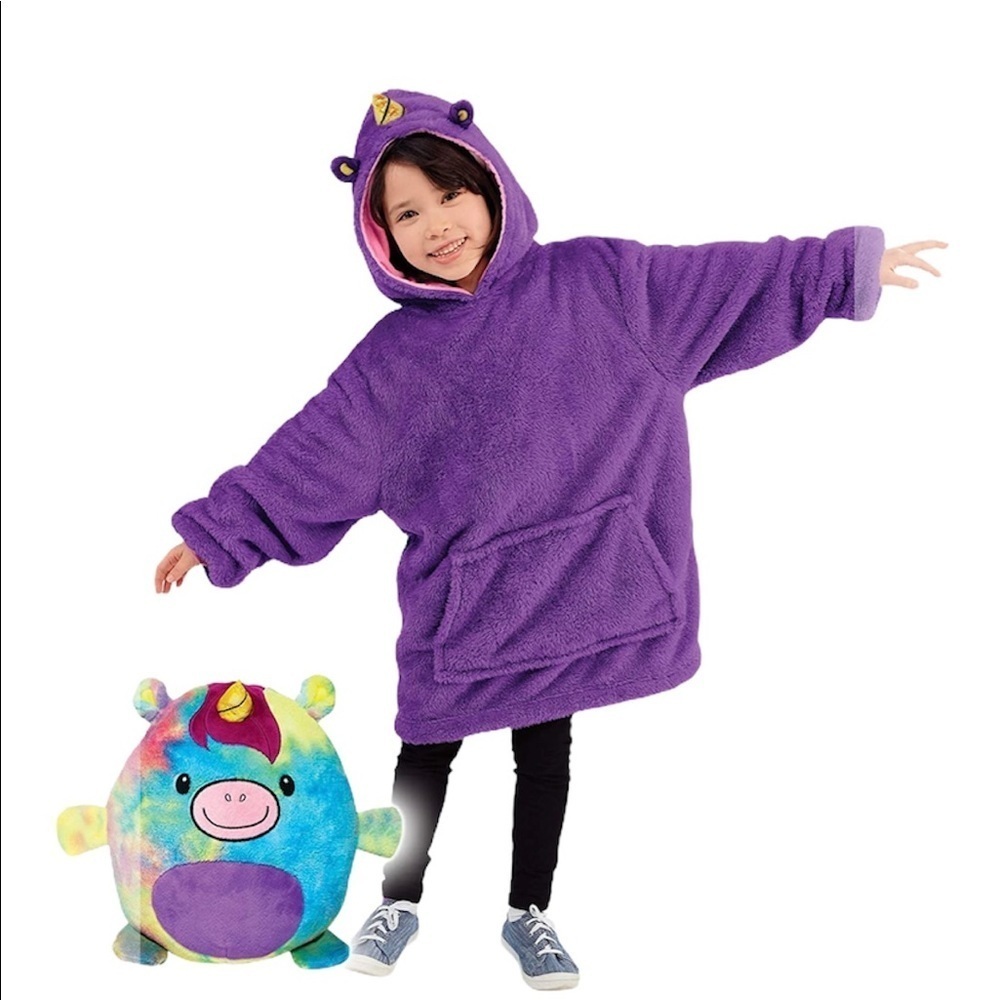 Huggie pets hoodie 2-in-1 cuddly comfy